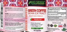 Label for Green Coffee Bean Extract