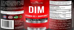 Label for DIM 250 mg