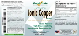 Label for Ionic Copper