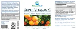 Label for Super Vitamin C