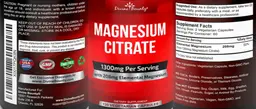 Label for Magnesium Citrate