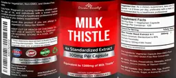 Label for Milk Thistle