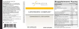 Label for Lipotropic Complex