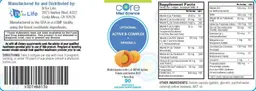 Label for Liposomal Active B-Complex + Minerals