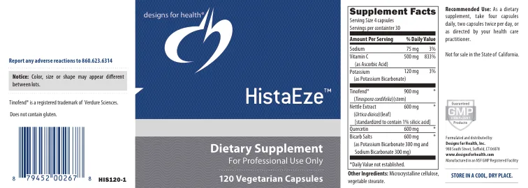 Label for HistaEze