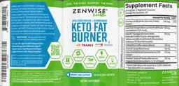 Label for Keto Fat Burner