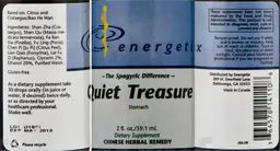 Label for Quiet Treasure