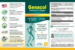 Label for Genacol Plus