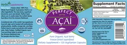 Label for Perfect Acai