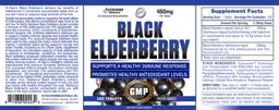 Label for Black Elderberry 450 mg
