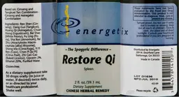 Label for Restore Qi