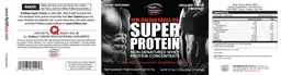 Label for New Zealand Grass-Fed Super Protein