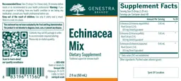 Label for Echinacea Mix