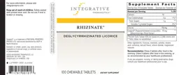 Label for Rhizinate
