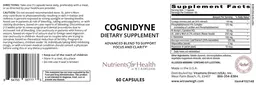 Label for Cognidyne
