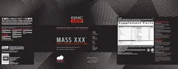 Label for Mass XXX Strawberry