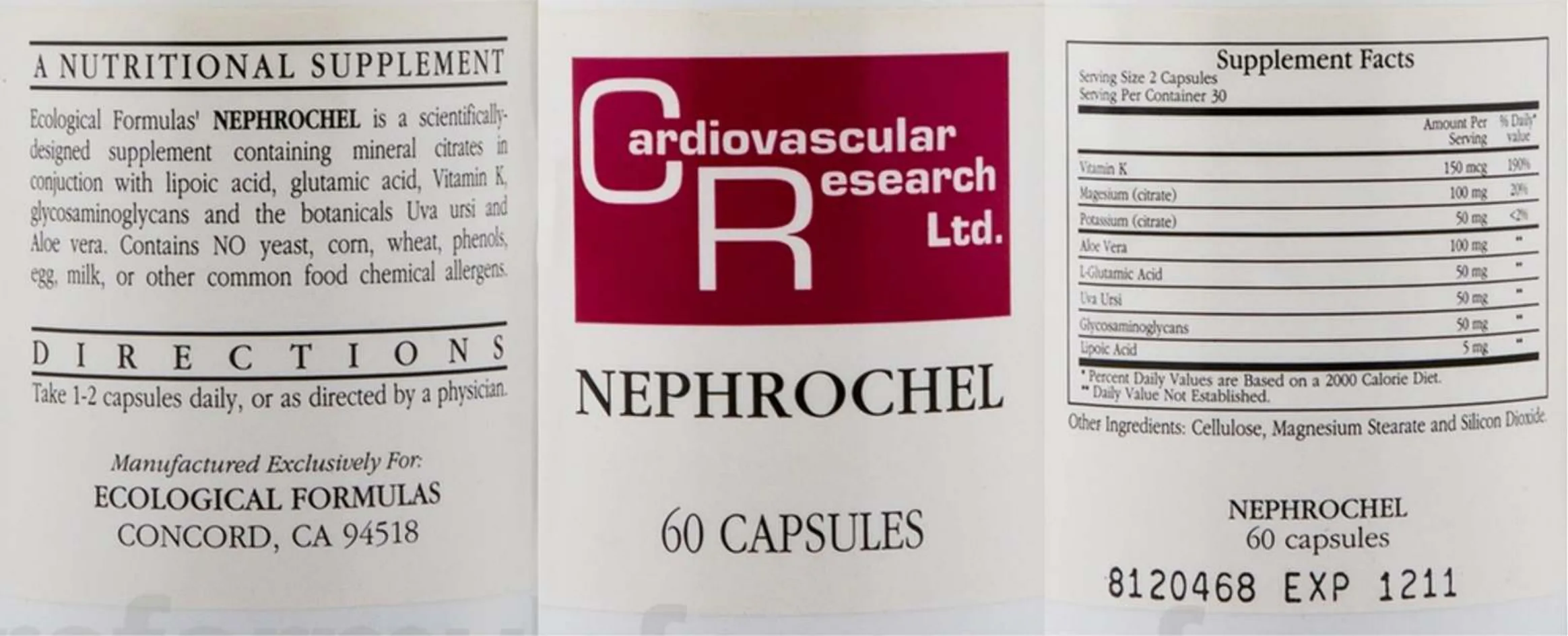 Label for Nephrochel