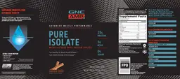 Label for Pure Isolate Cinnamon Churro