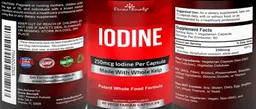 Label for Iodine 250 mcg