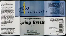 Label for Spring Breeze