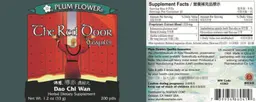 Label for The Red Door Teapills