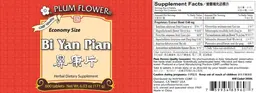 Label for Bi Yan Pian