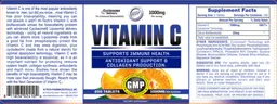 Label for Vitamin C 1000 mg
