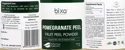 Label for Pomegranate Peel