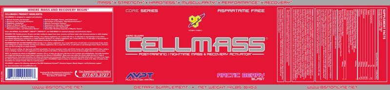 Cellmass Arctic Berry Blast