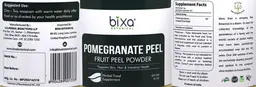 Label for Pomegranate Peel