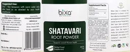 Label for Shatavari Root Powder