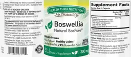 Label for Boswellia 300 mg