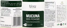 Label for Munuca Seed Powder