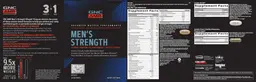 Label for Mega Men Sport Multivitamin