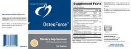 Label for OsteoForce