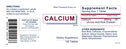 Label for Calcium