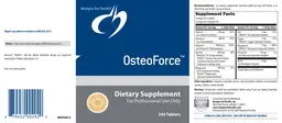 Label for OsteoForce