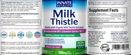 Label for Milk Thistle 300 mg