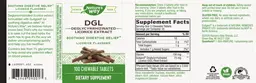 Label for DGL Licorice Flavored