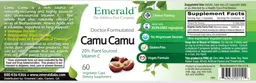 Label for Camu Camu