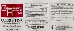 Label for Quercetin-C Liposome-Enhanced