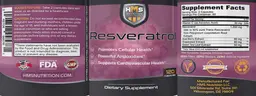 Label for Resveratrol