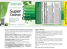 Label for Super Cleanse