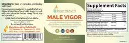 Label for Male Vigor