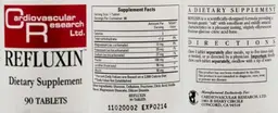 Label for Refluxin