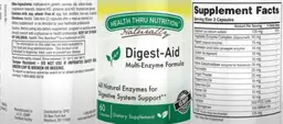 Label for Digest-Aid