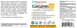 Label for Organic Curcumin LD