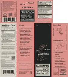 Label for Kava Kava Valerian