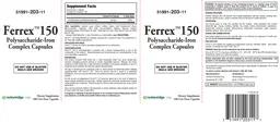Label for Ferrex 150