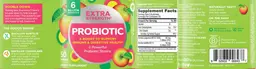 Label for Extra Strength Probiotic Juicy Apple